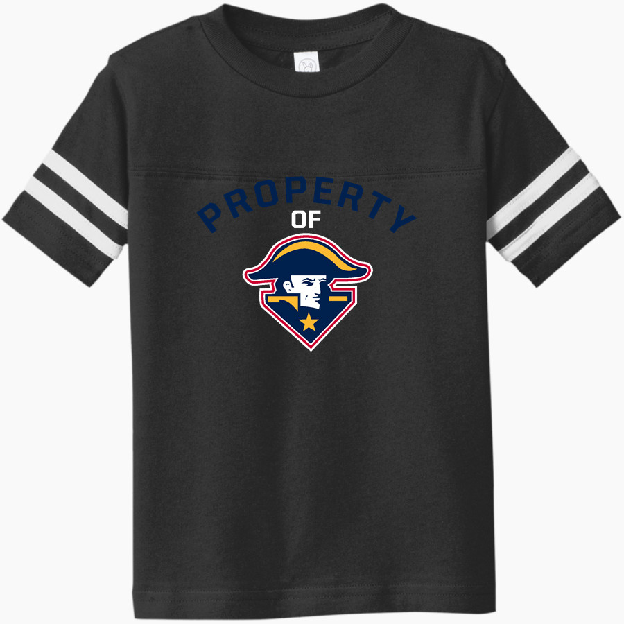 PERRY HIGH SCHOOL COMMODORES <span class="pdp-name-mascot">PERRY COMMODORES</span> Rabbit Skins Toddler Football Fine Jersey T-Shirt