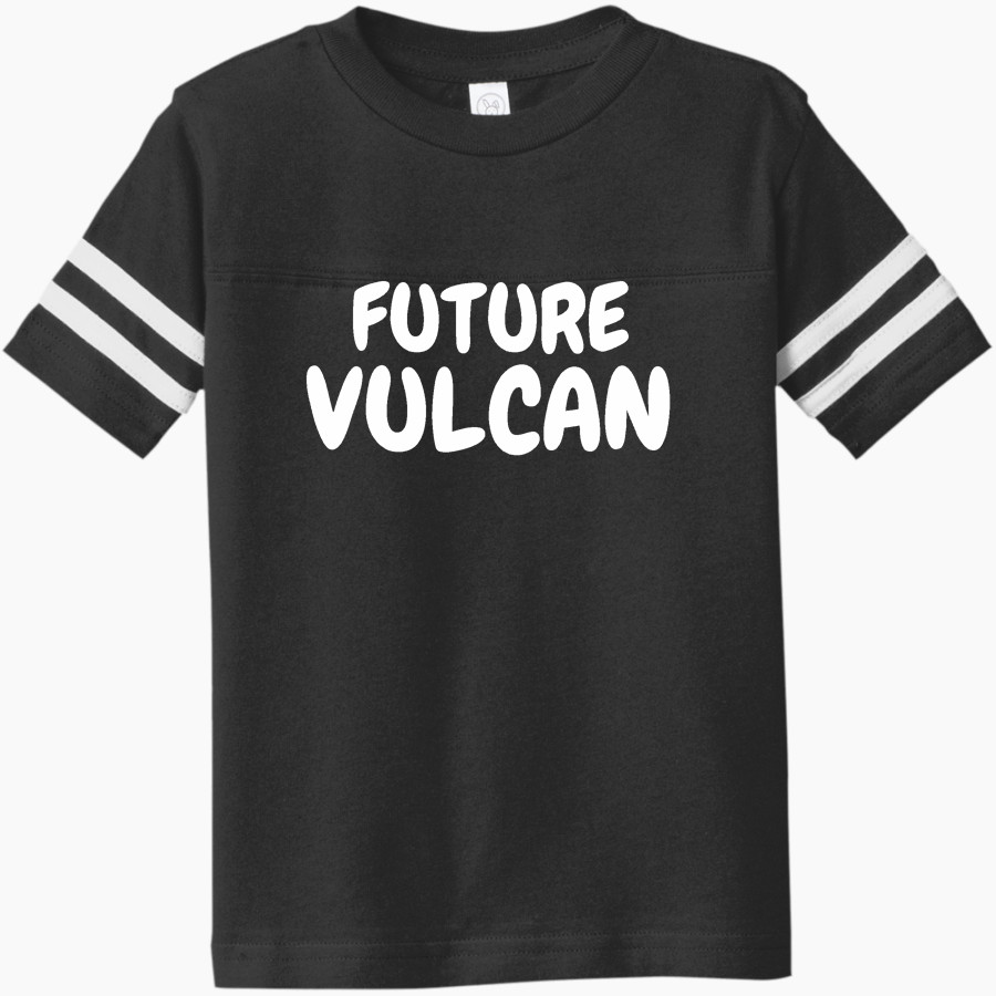 California University of Pennsylvania Rabbit Skins Toddler Football Fine Jersey T-Shirt