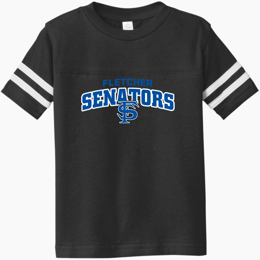 Fletcher Senators <span class="pdp-name-mascot">Fletcher Senators</span> Rabbit Skins Toddler Football Fine Jersey T-Shirt