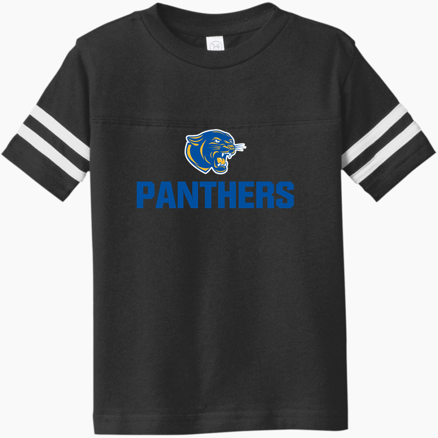 JAL HIGH SCHOOL PANTHERS <span class="pdp-name-mascot">JAL PANTHERS</span> Rabbit Skins Toddler Football Fine Jersey T-Shirt