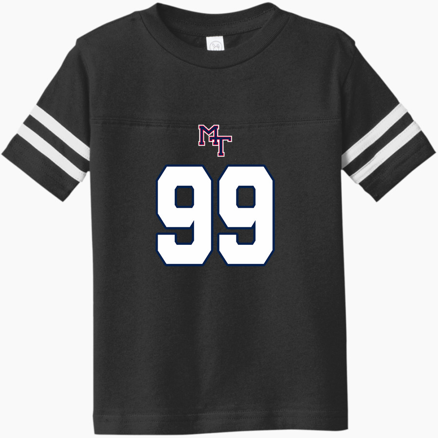 Medford Tech Jaguars <span class="pdp-name-mascot">Medford Tech High School Jaguars</span> Rabbit Skins Toddler Football Fine Jersey T-Shirt