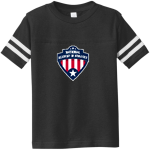 NATIONAL ACADEMY OF ATHLETICS <span class="pdp-name-mascot">NATIONAL ACADEMY OF ATHLETICS</span> Rabbit Skins Toddler Football Fine Jersey T-Shirt Front Thumbnail