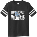Dougherty Valley Wildcats <span class="pdp-name-mascot">Dougherty Valley Wildcats</span> Rabbit Skins Toddler Football Fine Jersey T-Shirt Front Thumbnail