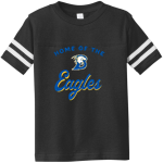 BROCK HIGH SCHOOL EAGLES <span class="pdp-name-mascot">BROCK EAGLES</span> Rabbit Skins Toddler Football Fine Jersey T-Shirt Front Thumbnail