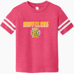 Elm Creek Buffaloes <span class="pdp-name-mascot">Elm Creek Buffaloes</span> Rabbit Skins Toddler Football Fine Jersey T-Shirt Front Thumbnail