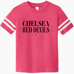 Chelsea Red Devils <span class="pdp-name-mascot">Chelsea Red Devils</span> Rabbit Skins Toddler Football Fine Jersey T-Shirt Front Thumbnail