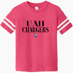 UAH Chargers <span class="pdp-name-mascot">University of Alabama Chargers</span> Rabbit Skins Toddler Football Fine Jersey T-Shirt Front Thumbnail