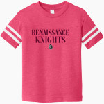 Renaissance Knights <span class="pdp-name-mascot">Renaissance Knights</span> Rabbit Skins Toddler Football Fine Jersey T-Shirt Front Thumbnail