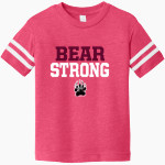 Paideia High Bears <span class="pdp-name-mascot">Paideia High School Bears</span> Rabbit Skins Toddler Football Fine Jersey T-Shirt Front Thumbnail