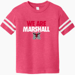 Marshall Mavericks Rabbit Skins Toddler Football Fine Jersey T-Shirt Front Thumbnail