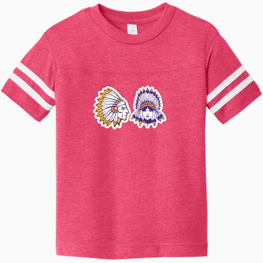 Scottsburg SMS <span class="pdp-name-mascot">Scottsburg SMS</span> Rabbit Skins Toddler Football Fine Jersey T-Shirt