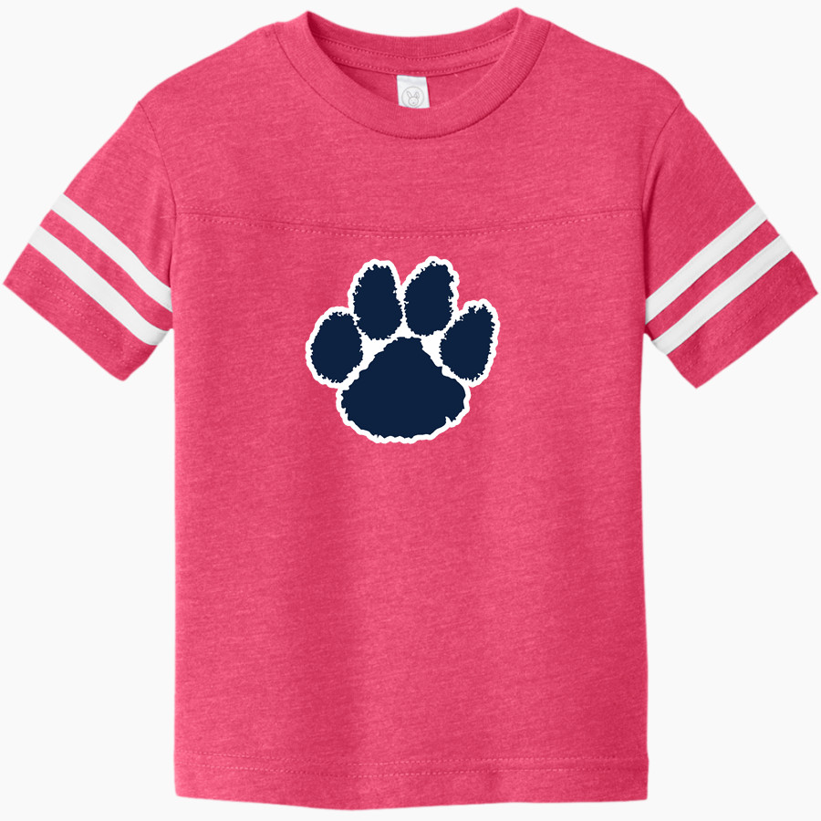 Goldsboro Cougars <span class="pdp-name-mascot">Goldsboro Cougars</span> Rabbit Skins Toddler Football Fine Jersey T-Shirt