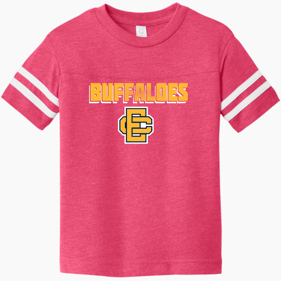 Elm Creek Buffaloes <span class="pdp-name-mascot">Elm Creek Buffaloes</span> Rabbit Skins Toddler Football Fine Jersey T-Shirt