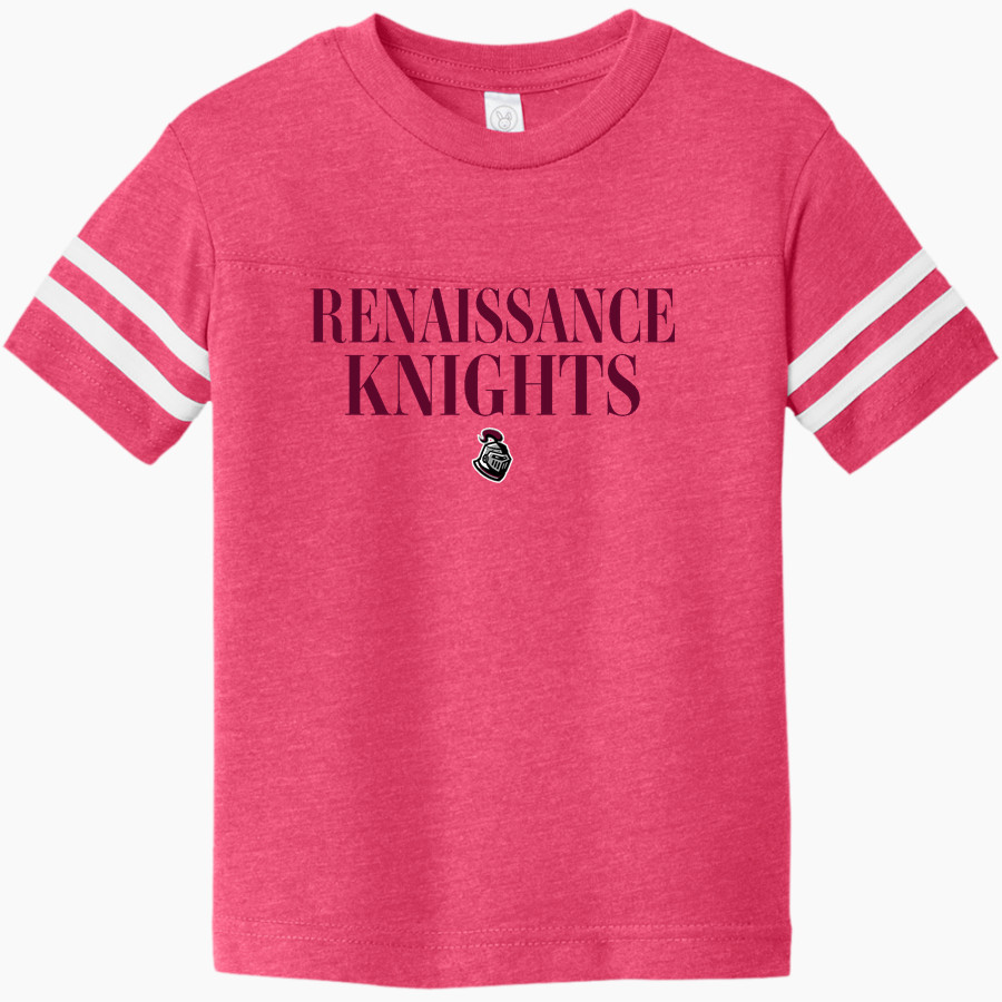 Renaissance Knights <span class="pdp-name-mascot">Renaissance Knights</span> Rabbit Skins Toddler Football Fine Jersey T-Shirt