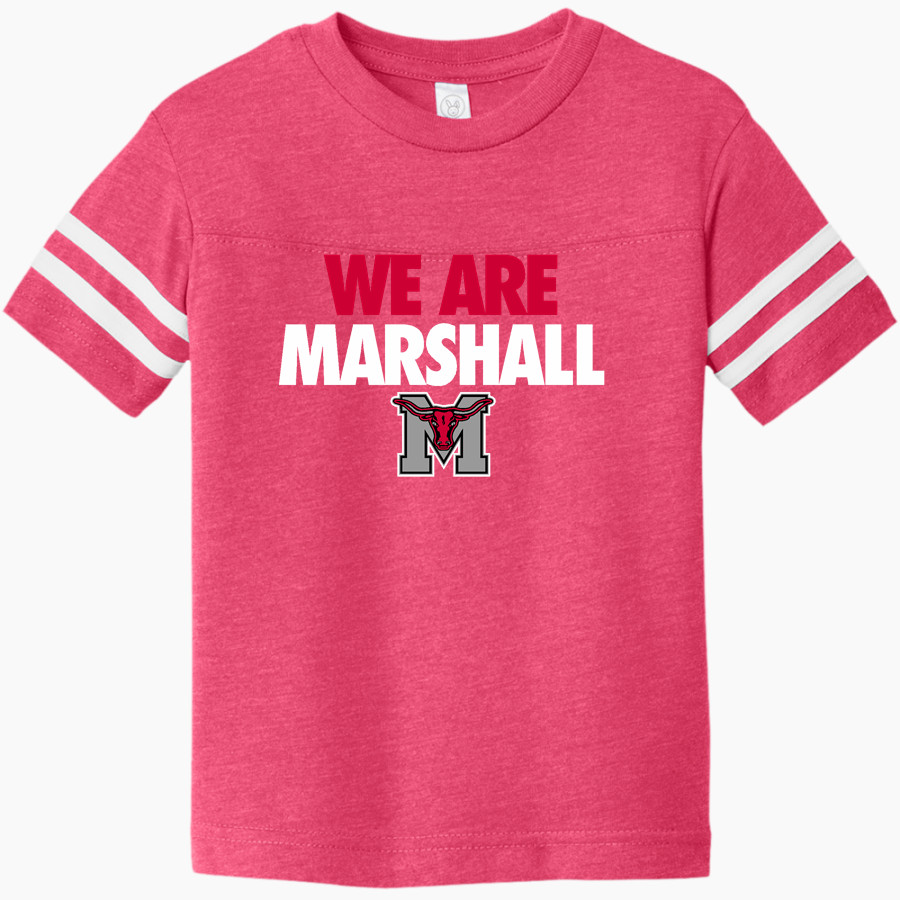 Marshall Mavericks Rabbit Skins Toddler Football Fine Jersey T-Shirt