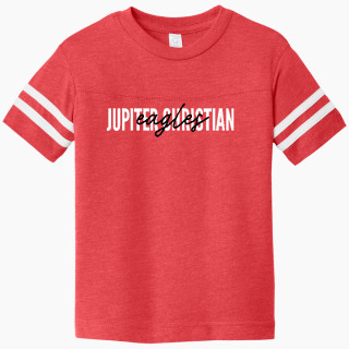 Rabbit Skins Toddler Football Fine Jersey T-Shirt