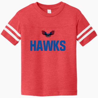 Rabbit Skins Toddler Football Fine Jersey T-Shirt