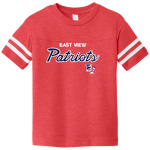EAST VIEW HIGH SCHOOL PATRIOTS <span class="pdp-name-mascot">EAST VIEW PATRIOTS</span> Rabbit Skins Toddler Football Fine Jersey T-Shirt Front Thumbnail