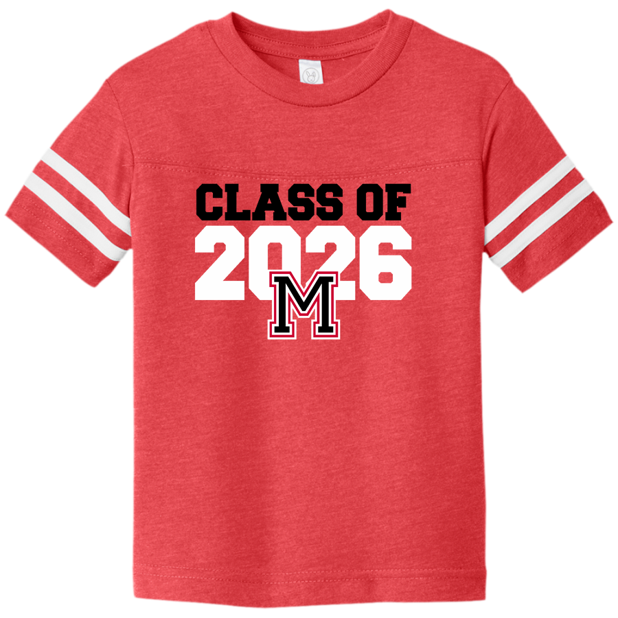 MARICOPA HIGH SCHOOL RAMS <span class="pdp-name-mascot">MARICOPA RAMS</span> Rabbit Skins Toddler Football Fine Jersey T-Shirt
