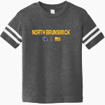 North Brunswick Raiders <span class="pdp-name-mascot">North Brunswick Raiders</span> Rabbit Skins Toddler Football Fine Jersey T-Shirt Front Thumbnail