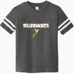 Superior Yellowjackets <span class="pdp-name-mascot">UW Superior Yellowjackets</span> Rabbit Skins Toddler Football Fine Jersey T-Shirt Front Thumbnail