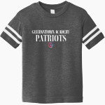 Germantown Academy Patriots <span class="pdp-name-mascot">Germantown Academy Patriots</span> Rabbit Skins Toddler Football Fine Jersey T-Shirt Front Thumbnail