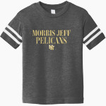 Morris Jeff Pelicans Rabbit Skins Toddler Football Fine Jersey T-Shirt Front Thumbnail
