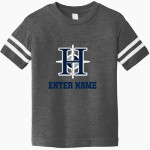 Hudson Explorers <span class="pdp-name-mascot">Hudson Explorers</span> Rabbit Skins Toddler Football Fine Jersey T-Shirt Front Thumbnail