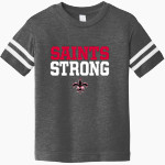 Santa Barbara Saints Football <span class="pdp-name-mascot">Santa Barbara Saints Football</span> Rabbit Skins Toddler Football Fine Jersey T-Shirt Front Thumbnail