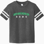 Notre Dame College Prep The Official Online Store <span class="pdp-name-mascot">Notre Dame Dons</span> Rabbit Skins Toddler Football Fine Jersey T-Shirt Front Thumbnail
