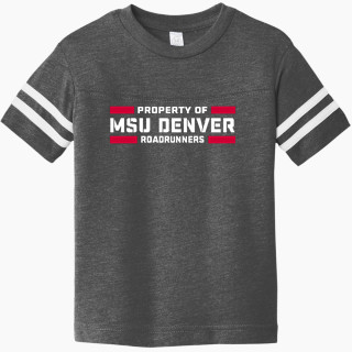 Rabbit Skins Toddler Football Fine Jersey T-Shirt