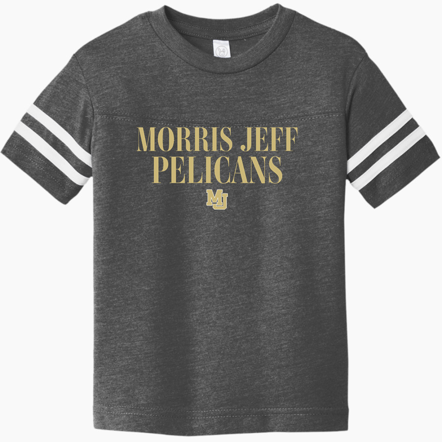 Morris Jeff Pelicans Rabbit Skins Toddler Football Fine Jersey T-Shirt