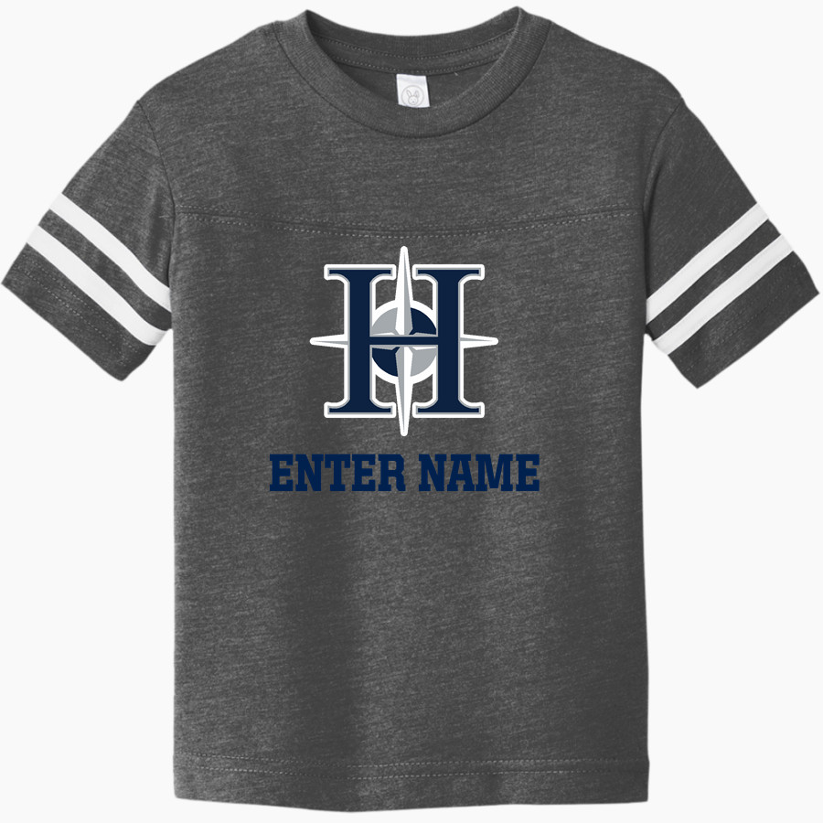 Hudson Explorers <span class="pdp-name-mascot">Hudson Explorers</span> Rabbit Skins Toddler Football Fine Jersey T-Shirt