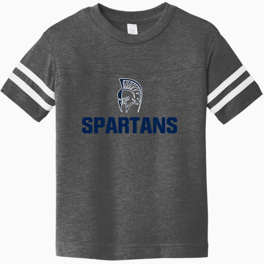 Scottsdale Preparatory Academy Spartans <span class="pdp-name-mascot">Scottsdale Preparatory Eagles</span> Rabbit Skins Toddler Football Fine Jersey T-Shirt