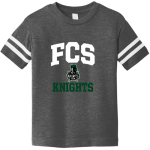 Franklin Classical School Knights Online Store <span class="pdp-name-mascot">Franklin Classical School Knights</span> Rabbit Skins Toddler Football Fine Jersey T-Shirt Front Thumbnail