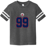 J.F. Ingram State Technical College <span class="pdp-name-mascot">J.F. Ingram State Technical College</span> Rabbit Skins Toddler Football Fine Jersey T-Shirt Front Thumbnail