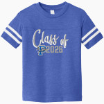 Palmerton Area Blue Bombers Rabbit Skins Toddler Football Fine Jersey T-Shirt Front Thumbnail
