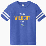 ROBERTO CLEMENTE HIGH SCHOOL WILDCATS <span class="pdp-name-mascot">ROBERTO CLEMENTE WILDCATS</span> Rabbit Skins Toddler Football Fine Jersey T-Shirt Front Thumbnail