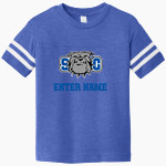 SOUTH CALLAWAY HIGH SCHOOL BULLDOGS <span class="pdp-name-mascot">SOUTH CALLAWAY BULLDOGS</span> Rabbit Skins Toddler Football Fine Jersey T-Shirt Front Thumbnail