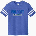 Waukena Wildcats Rabbit Skins Toddler Football Fine Jersey T-Shirt Front Thumbnail
