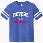 REVERE MINUTEMEN ONLINE STORE Rabbit Skins Toddler Football Fine Jersey T-Shirt Front Thumbnail