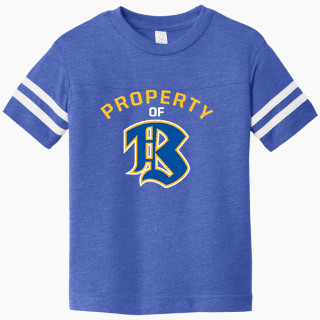 Rabbit Skins Toddler Football Fine Jersey T-Shirt