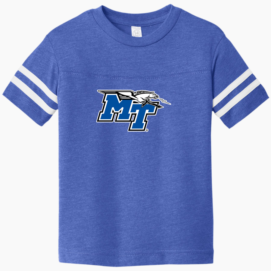MTSU Blue Raiders Rabbit Skins Toddler Football Fine Jersey T-Shirt