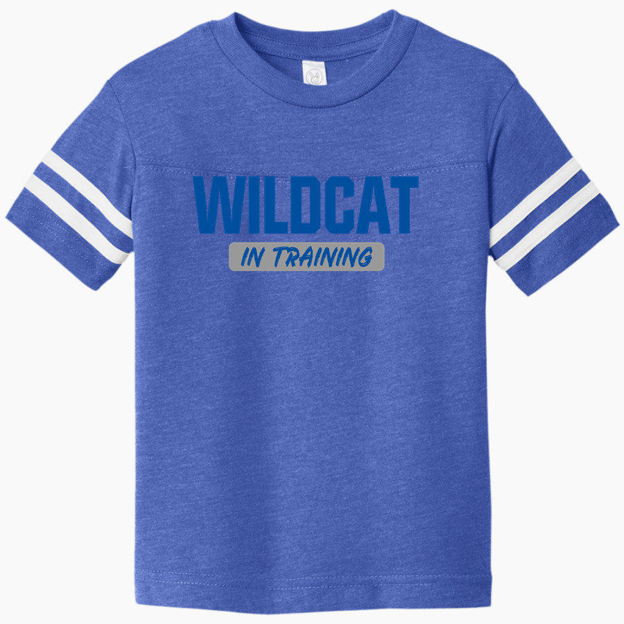 Waukena Wildcats Rabbit Skins Toddler Football Fine Jersey T-Shirt