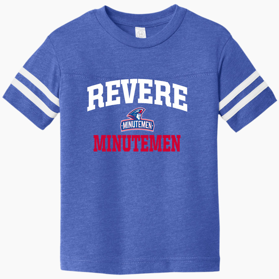 REVERE MINUTEMEN ONLINE STORE Rabbit Skins Toddler Football Fine Jersey T-Shirt