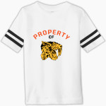 Campbell Sabers Rabbit Skins Toddler Football Fine Jersey T-Shirt Front Thumbnail