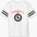 Santa Rosa Panthers Rabbit Skins Toddler Football Fine Jersey T-Shirt Front Thumbnail