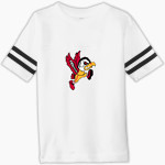 BENET ACADEMY REDWINGS Rabbit Skins Toddler Football Fine Jersey T-Shirt Front Thumbnail