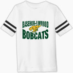 Basehor-Linwood Bobcats Rabbit Skins Toddler Football Fine Jersey T-Shirt Front Thumbnail