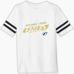 FIRST ACADEMY - LEESBURG EAGLES Rabbit Skins Toddler Football Fine Jersey T-Shirt Front Thumbnail